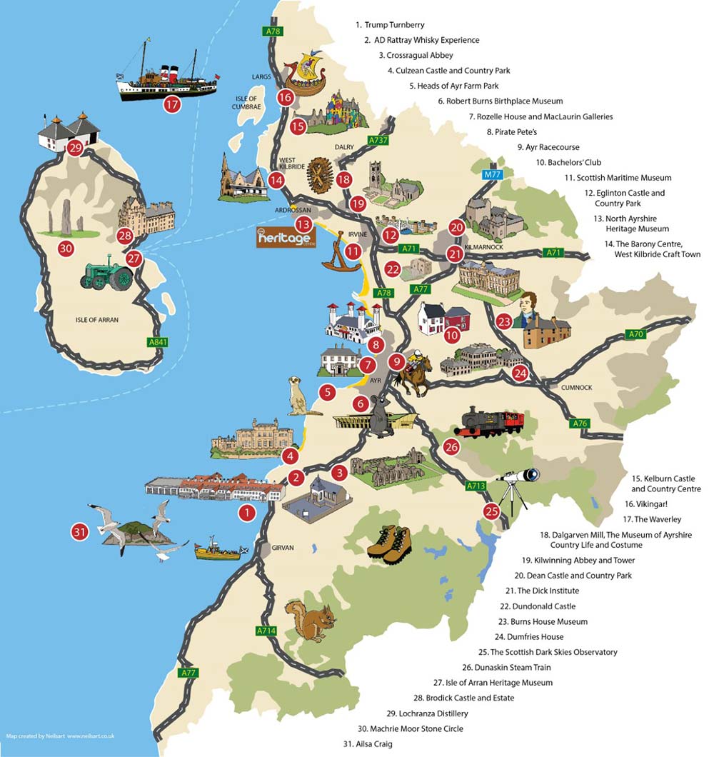 Things to do in Ayrshire