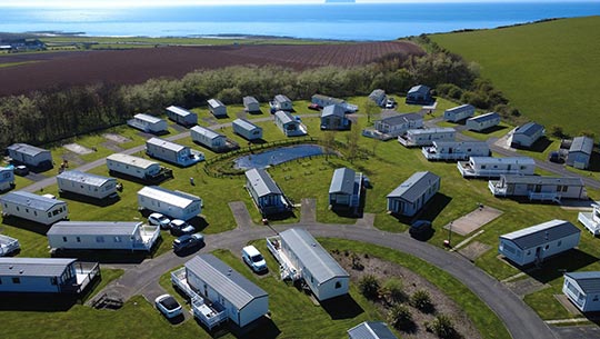 Turnberry Holiday Park aerial view Turnberry Holiday Park aerial view
